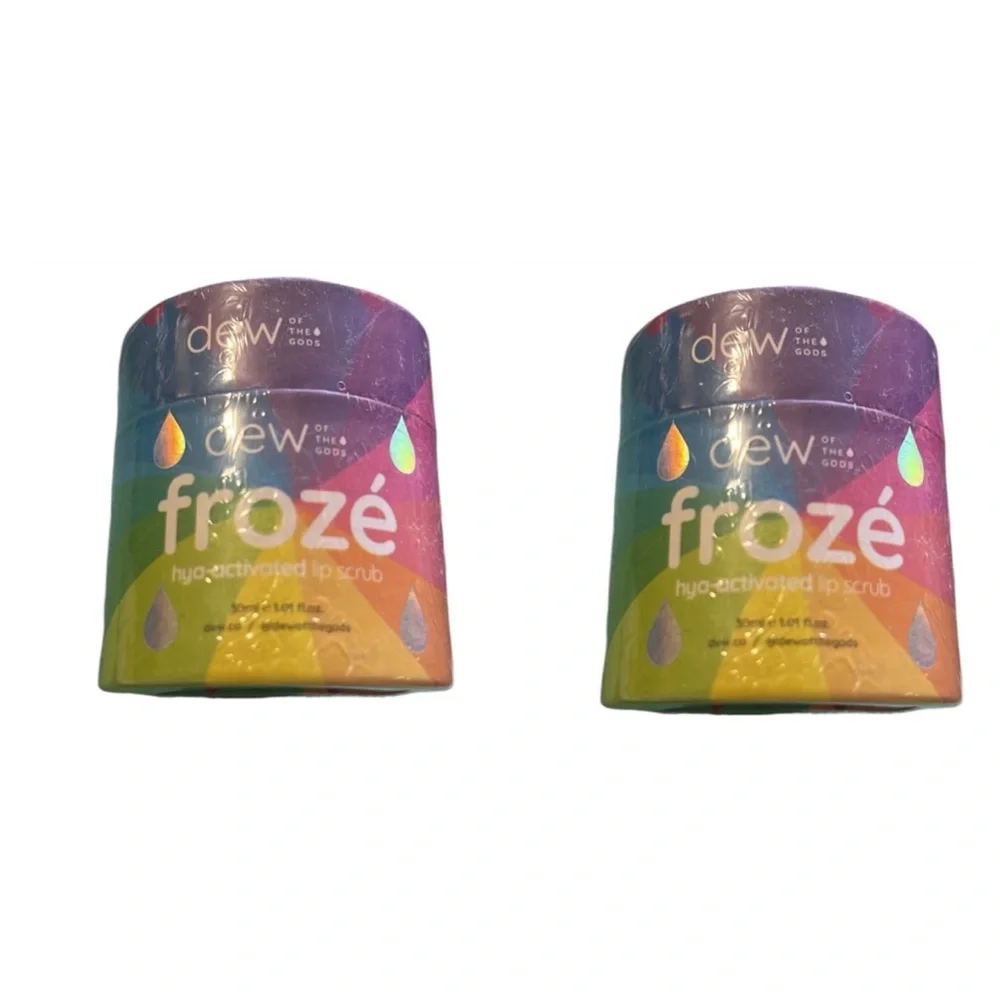 Dew of the Gods Froze Hya-activated Lib Scrub, 30ml Bundle of 2, Both New in Box